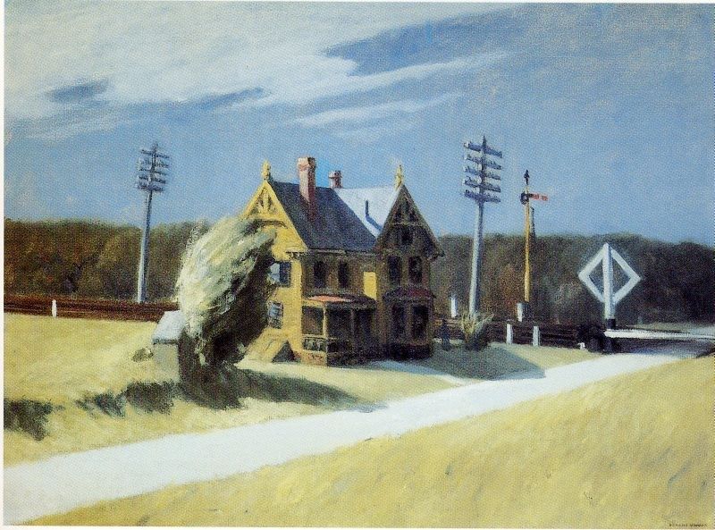 Edward Hopper Railroad Crossing